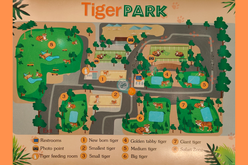 tiger-park-pattaya-map