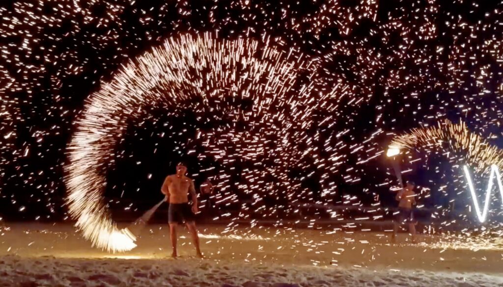 Fire show at Koh Samet 